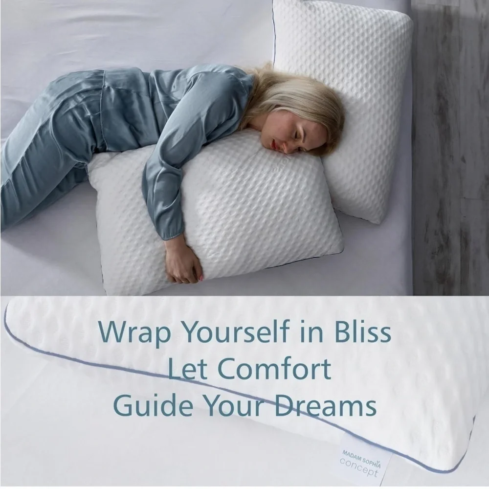 Brand New Shredded Memory Foam Pillow Adjustable Queen Hypersoft Microgel Fiber